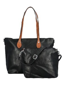 Dámska kabelka na rameno čierna - Romina & Co Bags Morrisena čierna