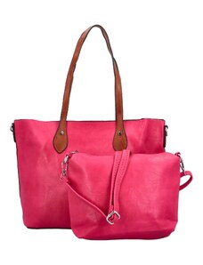 Dámska kabelka na rameno fuchsiová - Romina & Co Bags Morrisena ružová