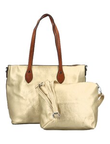 Dámska kabelka na rameno zlatá - Romina & Co Bags Morrisena zlatá