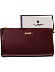 Veľká dámska peňaženka vyrobená z ekologickej kože— Peterson