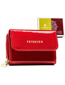 Malá, kožená dámska peňaženka - Peterson