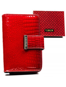 Dámska peňaženka vyrobená z kombinácie prírodnej a ekologickej kože - 4U Cavaldi
