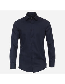 VENTI Modrá pánska košeľa, rukávy 72 cm, Non-iron, Modern (Slim) fit