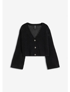 bonprix Pletený sveter, farba čierna