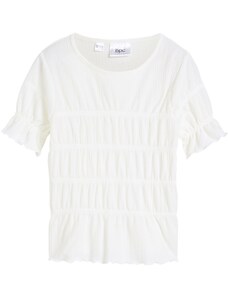 bonprix Dievčenské tričko, farba biela
