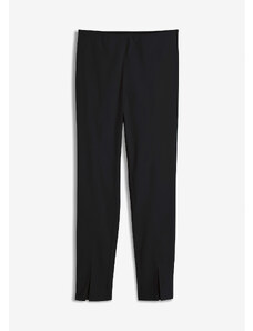bonprix Bengalínové strečové nohavice, farba čierna, rozm. 38