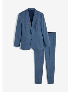 bonprix 2-dielny oblek Slim Fit sako a nohavice, farba modrá, rozm. 56