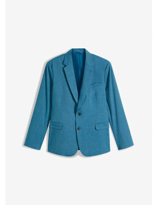 bonprix Strečové sako, Slim Fit, farba modrá, rozm. 50