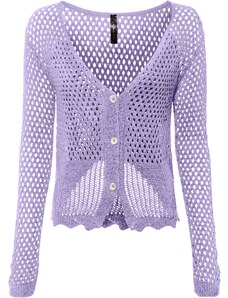 bonprix Pletený sveter, farba fialová