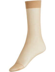 bonprix Jemné pančuchové ponožky (10 ks) 20den, farba béžová, rozm. 0