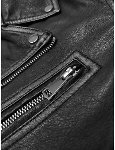 Čierne vintage sako s opaskom J Style (11Z8125)