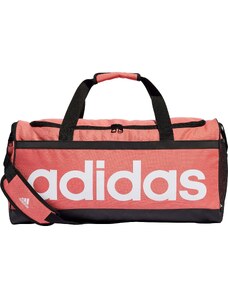 ADIDAS SPORTSWEAR Športová taška 'Linear Duffel M' staroružová / čierna / biela