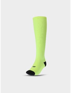 4F Unisex bežecké ponožky (podkolienky) - zelené
