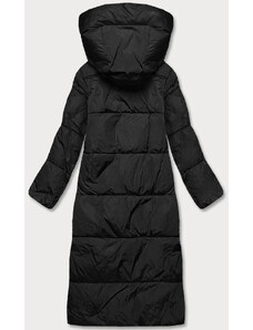 Ann Gissy Čierna dámska zimná bunda s kapucňou (AG1-J9091)