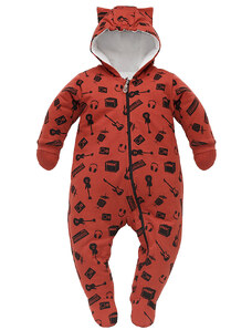Pinokio Pinocchio Let's Rock Warm Overall Red