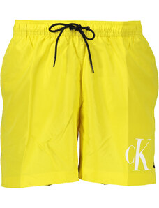 Calvin Klein Perfektné Pánske Plavky Žltá Žltá S