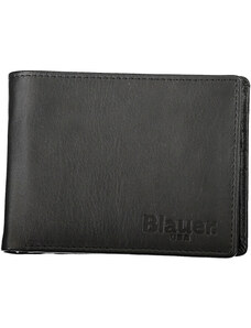 BLAUER Kvalitná Pánska Peňaženka Čierna