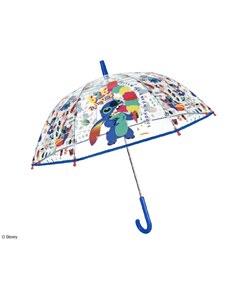 PERLETTI Detský dáždnik Lilo & Stitch Transparent, 75425