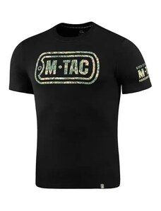 M-Tac tričko s logom, krátky rukáv - ČIERNA, XS
