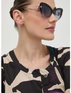 Slnečné okuliare Vivienne Westwood dámske, čierna farba, VW505892453