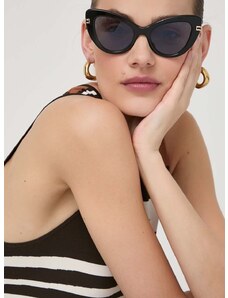 Slnečné okuliare Vivienne Westwood dámske, čierna farba, VW505800153