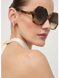 Slnečné okuliare Vivienne Westwood dámske, hnedá farba, VW501812759