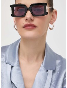 Slnečné okuliare Vivienne Westwood dámske, čierna farba, VW505600149