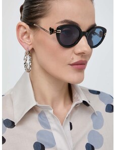 Slnečné okuliare Vivienne Westwood dámske, čierna farba, VW506000153