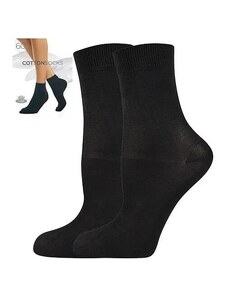 COTTON socks 60 DEN pančuchové ponožky Lady B - 6 párov