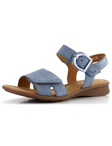 Gabor nubukové sandále modré 46.062.26