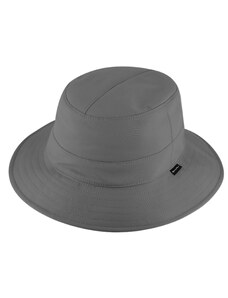 Fiebig - Headwear since 1903 Voľnočasový sivý bucket hat od Fiebig 1903 - Sympatex UV faktor 80