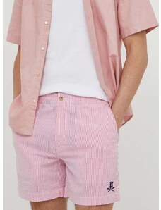 Šortky Polo Ralph Lauren pánske, ružová farba, 710932440
