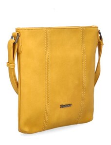 Středně velká kabelka pro letní dny Famito 8011 žlutá