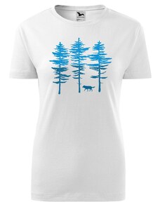 Handel Dámske tričko - Vlk v lese