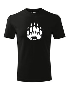 Handel Unisex tričko - Medvedia laba