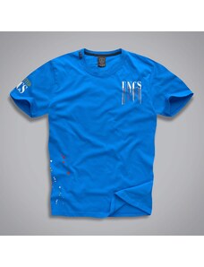 UNCS Pánske tričko Splash - modré