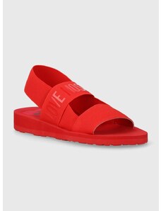 Sandále Love Moschino dámske, červená farba, JA16033G0IJN7500
