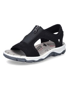 Dámske sandále RIEKER 68864-00 čierna S4