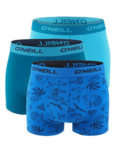 O'NEILL - boxerky 3PACK ocean & beach blue color combo - limitovana edicia