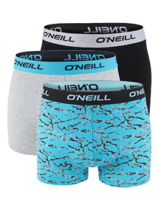 O'NEILL - boxerky 3PACK cloudy blue & black combo - limitovana edicia