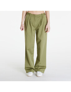 Dámské plátěné kalhoty Calvin Klein Jeans Utility Pant Green