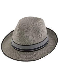 Fiebig - Headwear since 1903 Letné šedý fedora klobúk od Fiebig - Traveller Melange