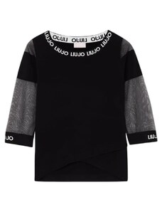 Dámsky čierny elegantný sveter LIU-JO
