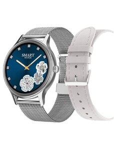 Dámske smartwatch I PACIFIC 18-4 - Remienok : silver / white (sy015d)