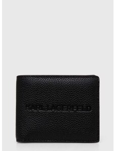 Peňaženka Karl Lagerfeld pánsky, čierna farba