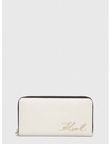 Peňaženka Karl Lagerfeld dámsky, biela farba