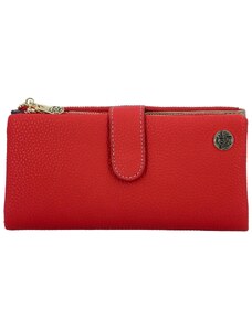 Dámska kožená peňaženka červená - Gregorio Adetta červená