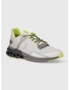 Bežecké topánky On-running Cloudnova Flux šedá farba, 3MD10261099