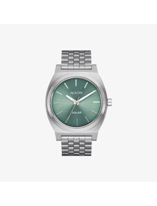 Pánske hodinky Nixon Time Teller Solar Watch Silver/ Jade Sunray