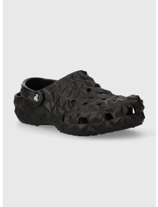 Šľapky Crocs Classic Geometric Clog čierna farba, 209563